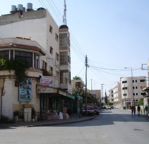 Memorial to four killed militants in Betlehem in 2008
